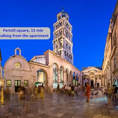 Daire Comfortable And Fully Furbished Karolina In The Center Split